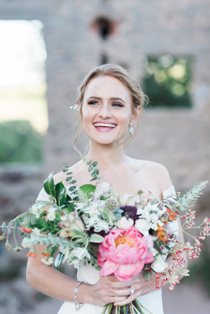 Natural smiles on your wedding day tips with Jenna Wren Photography Colorado Wedding Photographer 