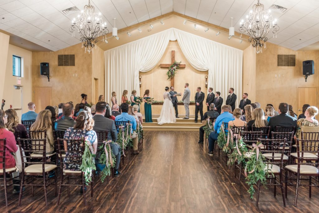 Alter wedding ceremony at Black Forest by Wedgewood Wedding