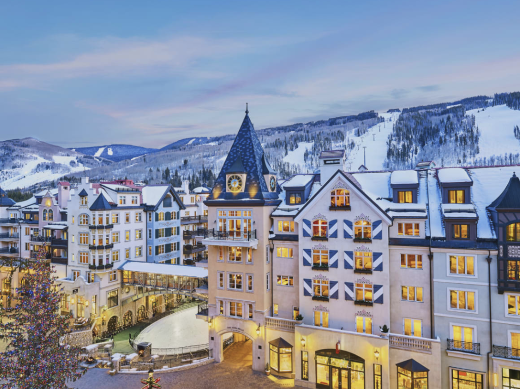 the Arrabelle hotel at Lionshead Village in Vail wedding venues 