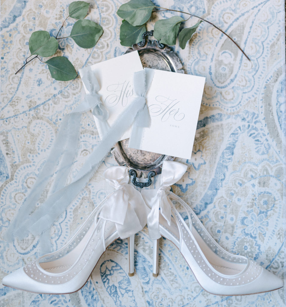 Bella belle shoes and gorgeous wedding vow books