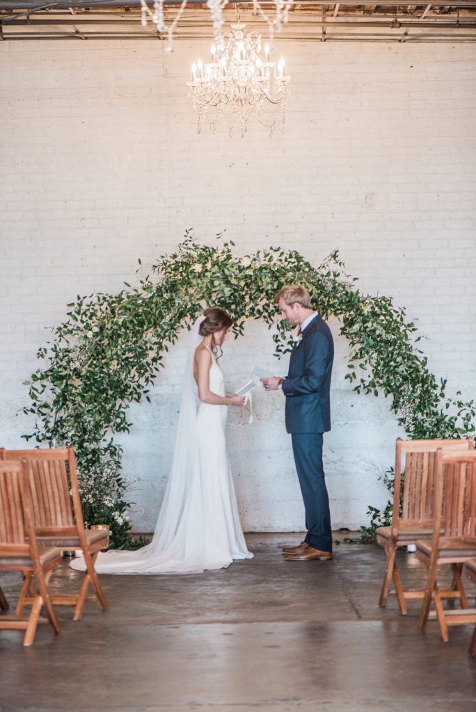 intimate indoor ceremony site with Moss | Denver 