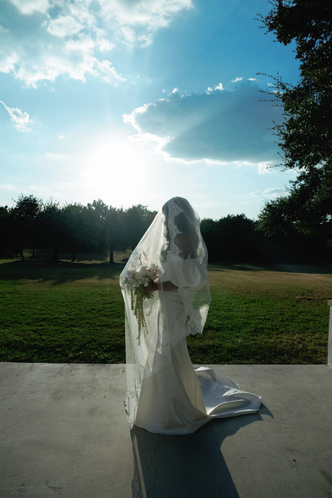 bridal portraits at the Arlo in Austin a beautiful elegant wedding venue near dripping springs texas 