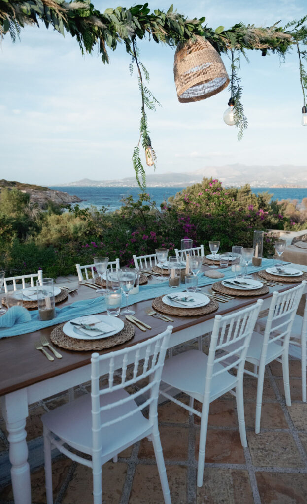 Coastal Italy wedding inspiration featuring simplicity, light, and natural surroundings.