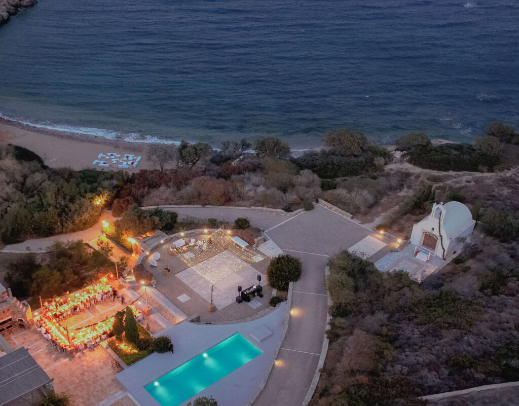 Textured stone walls and sea air shaping a Sicily destination wedding aesthetic.